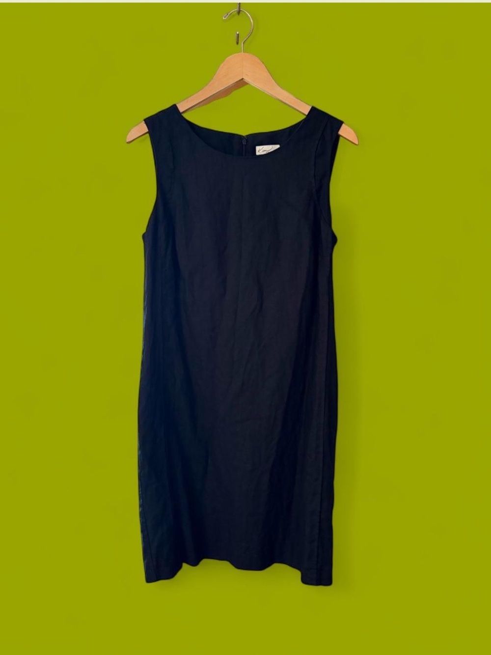 Kim Rogers Black linen dress